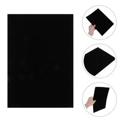 20 Pcs Adhesive Flocked Fabric Diy Self-adhesive Peel and Stick Cloth