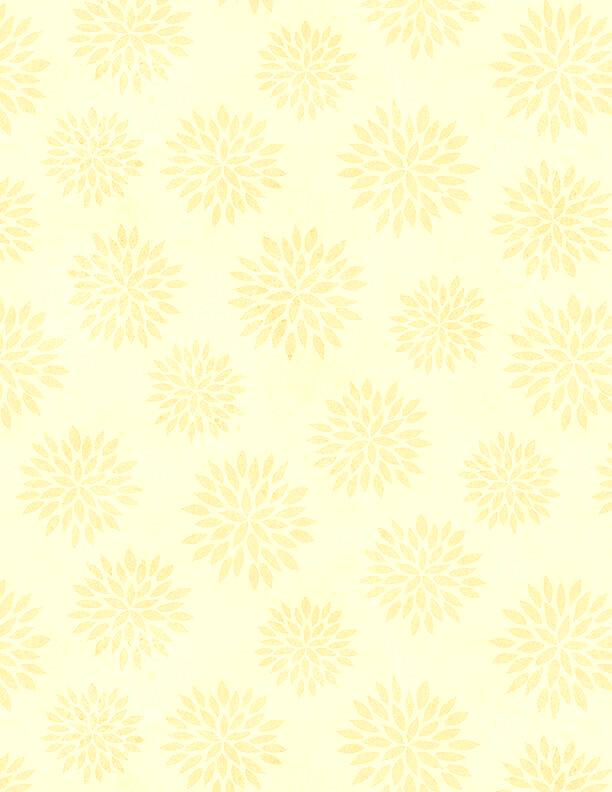 WILMINGTON #83333 211″SUNFLOWER SPLENDOR” THE OVER ALL PRINT BTY