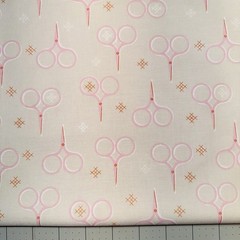 Moda Make Time Sewing Themed Cotton 1/2 Yard Bundle 3 Prints Aneela Hoey