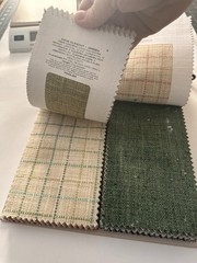 Pindler Check In Stripes Checks Solid Fabric Sample Books Craft Maker Doll House