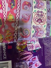 Tula Pink Floral Reef Designer Ribbon Pack ULTRAVIOLET