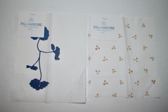 Lot 17 Pieces Palampore Fabric Samples Small Scale 100% Cotton 7″ x 9″ Botanical