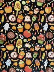 Joann Fabric 100% Cotton Halloween Treats Fabric BTY