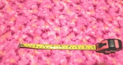 FreeSpirit Brushstrokes Fabric 1.8 Yards Pink Magenta Watercolor Mottled
