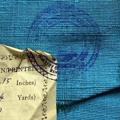 Vtg Star of Siam Handwoven Thai Silk Fabric Lot Bombay Bazaar Bangkok 3.3 Sq. Yd