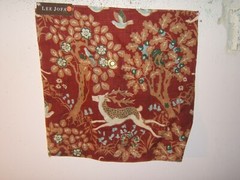 Lee Jofa, Mille Fleur, Hunt Theme, Remnants, Various Colors and Sizes Available