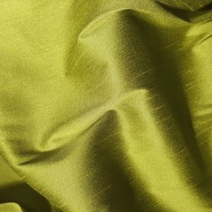 CELERY CHARTREUSE GREEN YELLOW FAUX SILK POLY DUPIONI FABRIC 58″ BY THE YARD