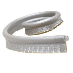 Malibu Boat Upholstery Welting Trim Zeus Silver Basket Weave – YARD