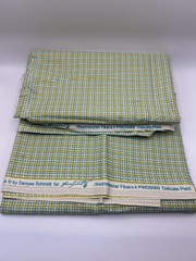 Westminster Fibers Dainty Plaid Check Fabric Green Blue White PWDS069