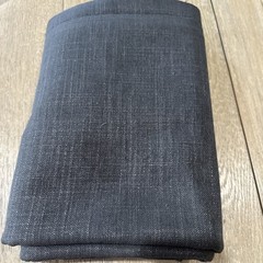 Performance Linen Charcoal Gray FABRIC 2.25 yard remnant high end