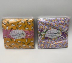 5 “ Square Stacker Mourning Dove Nest Quilt Fabric Juvenile & Feedsack Print Lot