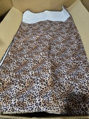 Cheetah Animal Print Scrap Fabric 84″ X 84″ Cut Tablecloth Quilting Sewing Craft
