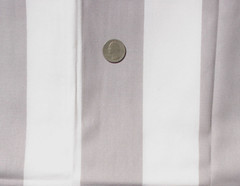 Waverly Inspirations Taupe Striped Sewing Fabric Screen Print 2 Yd x 44″ W (TF)