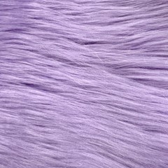 Eden LAVENDER Shaggy Long Pile Soft Faux Fur Fabric by the Yard