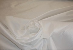 Dupioni Fake Silk fabric Shantung White Faux sold BTY 58″