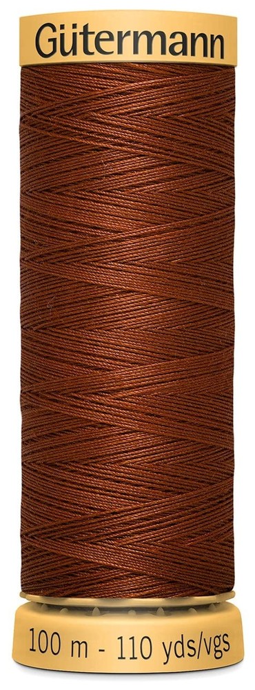 Natural Cotton Thread 110 Yards-Rust