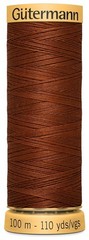 Natural Cotton Thread 110 Yards-Rust