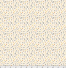 P&B Textiles – Midnight Masquerade – Confetti Toss – Cream, Fabric BTY