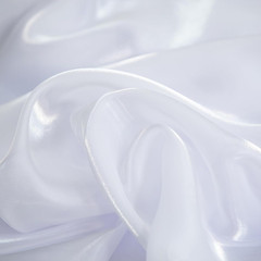 Sparkle Organza Fabric, 59In Wide 10Yd Continuous, White | 100% Polyester with P