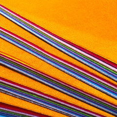 16PCS 8 X 12 Inches (20 X 30Cm) Assorted Color Felt Fabric Sheets Patchwork Sewi