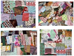 Crazy Quilters Fabulous COTTON Fabric Mix~ Quart Bag Full of a Gr8 Assortment!