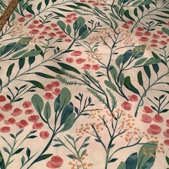 Fabric INDOOR/OUTDOOR Sewing Yardage 1 2/3 YDS TROPICAL Summer 1 DAY S/H 54″