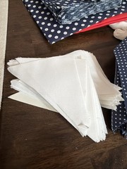 Better Homes & Gardens BiCentennial Quilt Kit 80 X 94 Pillow Kit Red White Blue