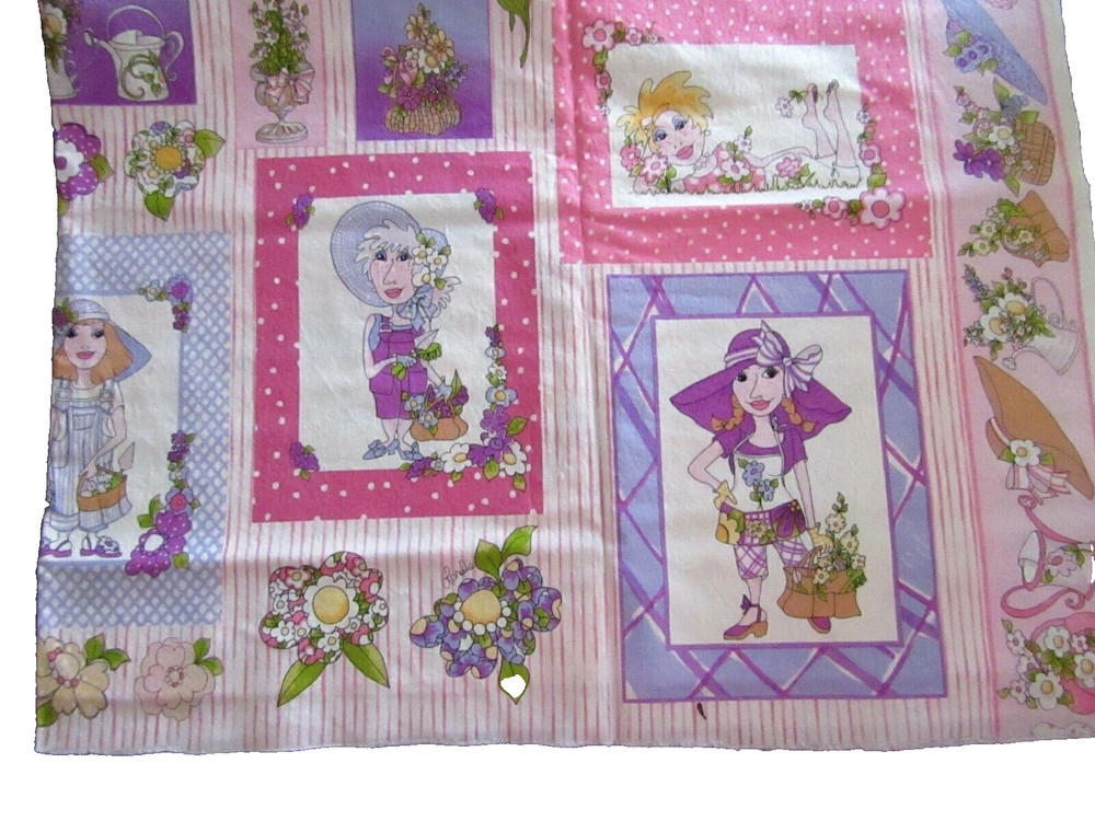 Loralie Harris Fabric GARDEN GALLERY Panel