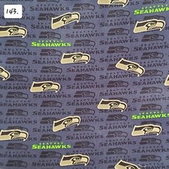 Sports Cotton Fabric by the ½ yard- Football Teams