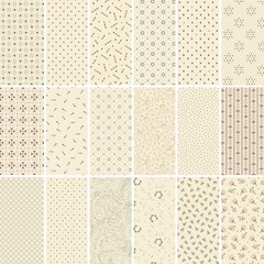HENRY GLASS – Buttercream & Brickle Bits by Kim Diehl – Radiant Circles – Cream