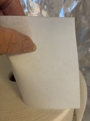 ❤️White Non Woven Fabric – 4 Inch Wide, Sew-In Buckram – 15 Yard Piece