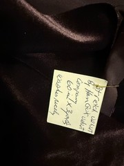 Vintage Cotton STRETCH Velveteen Fabric DARK BROWN HAN GUK CO. 60″ X 3 YDS.