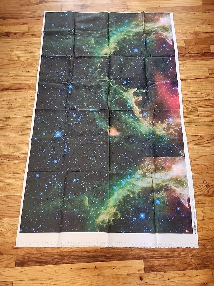 Galaxy Space Print Heavy Canvas Fabric 57″x36″