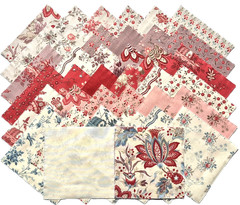 FLEUR de PARIS Charm Pack from MODA – (42) 5″ fabric squares – #13990PP