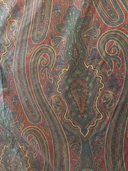 Vintage Ralph Lauren Paisley Fabric 52″ x 3 Yards