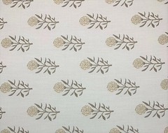 BALLARD DESIGNS FLORAL TAUPE SUNBRELLA PERFORMANCE FURNITURE FABRIC BY YARD 54″W