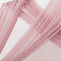 Dusty Rose Wedding Arch Draping Fabric 1 Panel 29″ x 6.6 Yards Extra Long