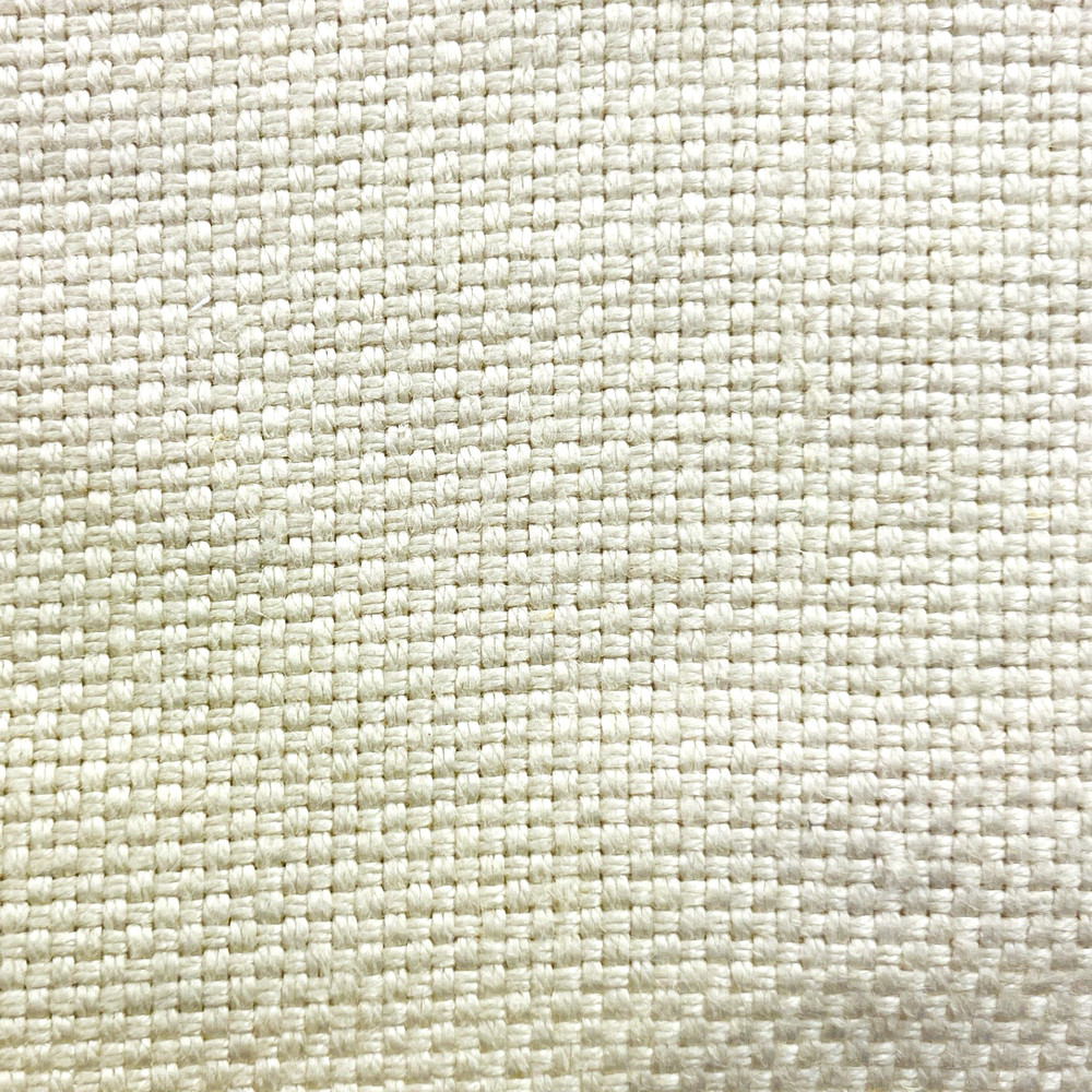 100% BELGIAN LINEN BASKET WEAVE UPHOLSTERY FABRIC IN BISQUE BY THE YARD