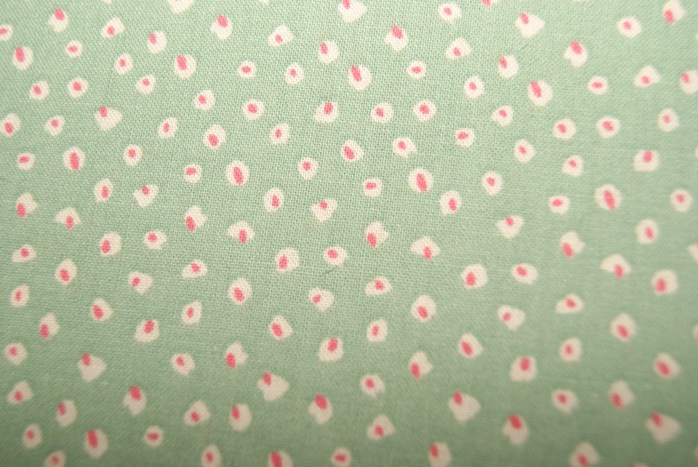 1 Yd Aunt Grace Judie Rothermel Marcus Dots On Green Annie Quilt Top Fabric