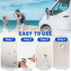 202 Pieces Car Roof Headliner Repair Button Kit, Car Ceiling Fabric Repair Pins