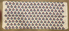 G P & J Baker Fabric Jaipur Poppy Red and Blue Linen 3 yards X 56″