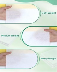 Woven Cotton Iron-On Fusible Interfacing: 44 inch X 2 Yards White Heavy Weigh…