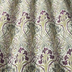 Art Nouveau Jacquard Fabric 1.9 Metres Tiffany Mulberry Curtain Upholstery