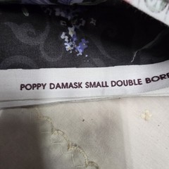 Vintage Daisy Kingdom Black Poppy Damask Floral #5108: 5 yards Fabric USA