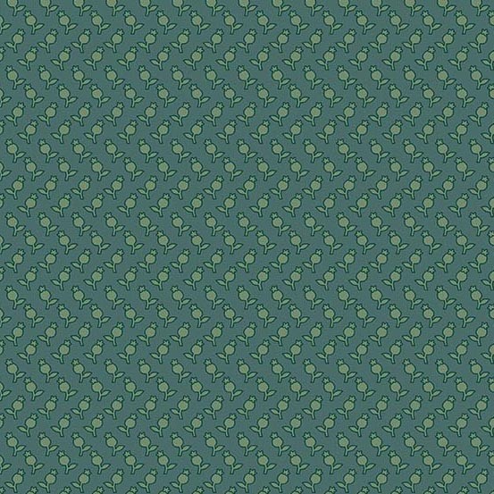 Sequoia By Andover Fabrics – River Blue Tulips #8757-T