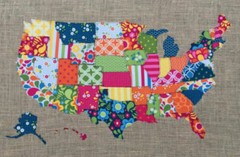 BonEful Fabric FQ Cotton Quilt Pink White Black Cowgirl Flower Heart Bandana USA