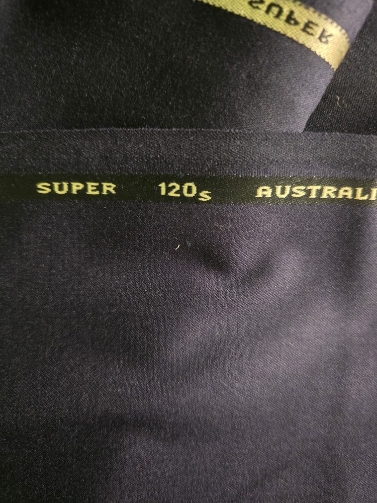 Robert La Viale Suiting Fabric Rapture 120s Stretch Worsted Wool Blend