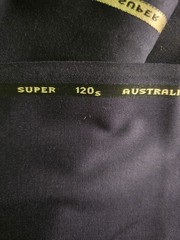 Robert La Viale Suiting Fabric Rapture 120s Stretch Worsted Wool Blend
