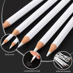 24 Pcs Sewing White Fabric Pencil Bulk Tailor Water Soluble Pen |