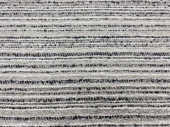 Chivasso Textured Striped Uphol Fabric- Country Love / Grey 8.50 yds CH3031/092